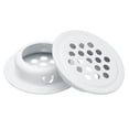 thumbnail image 1 of Unique Bargains Évent de Soffite Circulaire de 25 mm, Lot de 30 Évents d'Air Circulaires en Acier Inoxydable, Blanc, 1 of 5