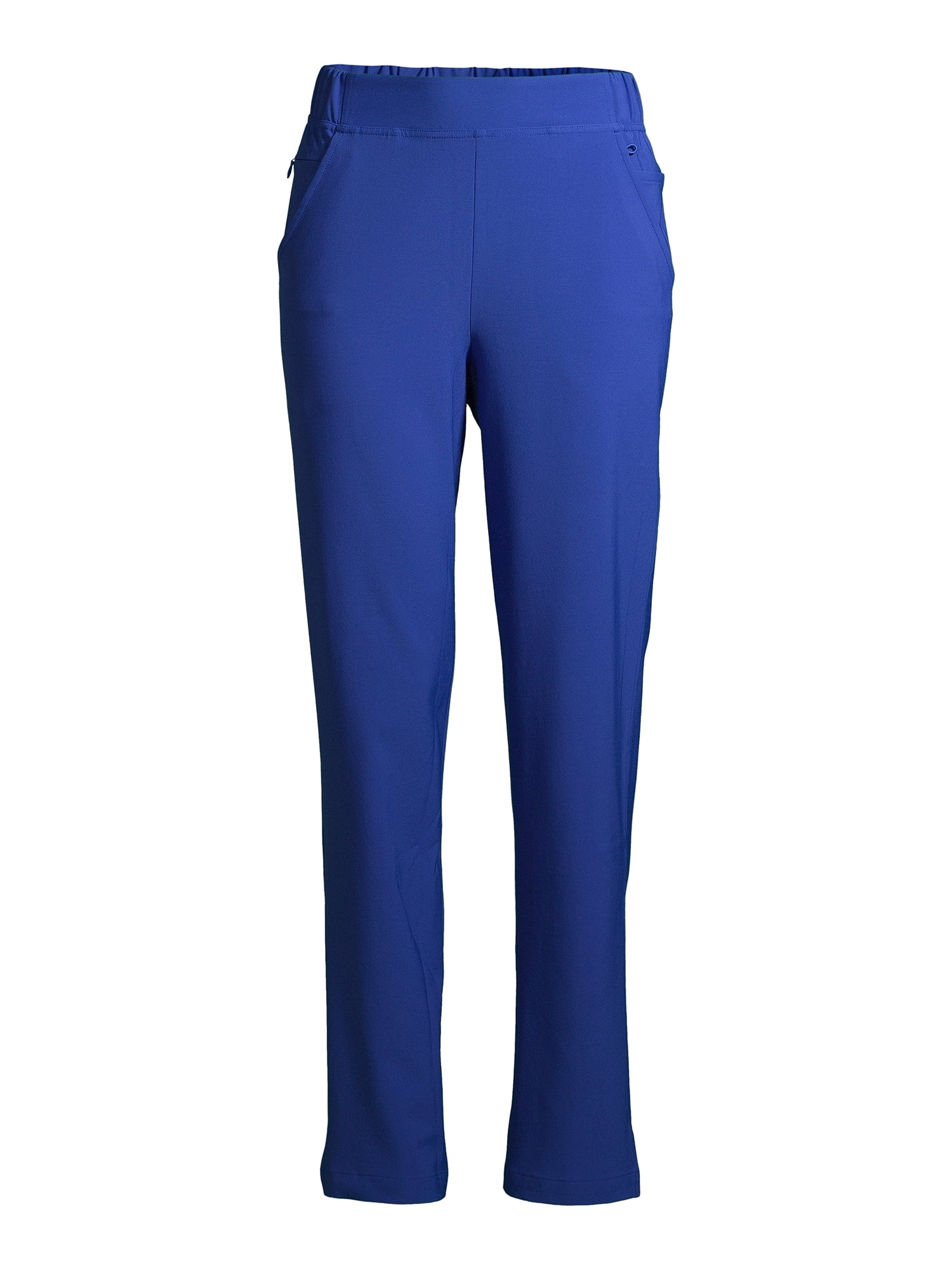 ClimateRight by Cuddl Duds Modern Fit Straight-Leg Flat Front Scrub Pant (Women's Petite), 1 Count, 1 Pack