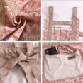 thumbnail image 7 of Floral Kitchen Aprons for Women with Pockets, Adjustable Cooking Apron, Cotton Chef Baking Apron, Gardening Kitchen Apron Durable Apron for Home, 7 of 7