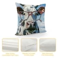 thumbnail image 4 of YINGXI They Say I M and Difficult Funny Cow Pillowcase,Pillow Cover Gifts,Funny Cow,Decor Linen Cushion Cover for Sofa Couch Bed 12x12in, 4 of 5