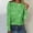 Green, variant on zanvin Long Sleeve Sequin Print Tops for Women Casual Loose Fit Tshirts Crewneck Shirts Glitter Blouses for Party,Black,L