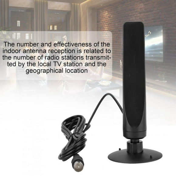 Amplified Antenna, Waterproof DVB-T-W TV Antenna, High Gain Replacing Old Part for DVB-T Mode Signals Reception