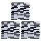 thumbnail image 1 of 3X 3D Pegatinas de Pared Ladrillo Papel Pintado Azulejo para Cocina Baño Protector Salpicaduras Decoración para El Hogar 28X23.5cm, 1 of 5