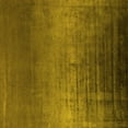 thumbnail image 1 of Ahgly Company Machine Washable Indoor Square Oriental Yellow Industrial Area Rugs, 3' Square, 1 of 4