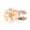 Champagne, variant on Button Cuff Pearly Luster Gardenia Flower Shape Easy Installation Button Cover Decorative Shirt Cufflink Cover Cuff Accessories