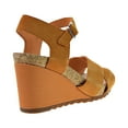 thumbnail image 3 of Clarks Flex Sun Women's Wedge Heels Amber Suede  26150434, 3 of 6