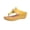 Yellow, variant on Womens Wedge Sandals,Womans Sandals,Wide Sandals for Women,Comfortable Sandals for Women,Women's Sandals,Women Summer Casual Low Wedges Sandals Beach Sandals,Black,5.5