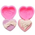 thumbnail image 3 of Cake pans molds heart shape silicone soap mold diy baking tool for cake chocolate, 3 of 4