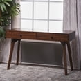 thumbnail image 5 of Bianlte Two Drawers Real Wood Desk,Writing Desk, Solid Wood Desk,Computer Table Office Desk for Home Office,Living Room, 5 of 7