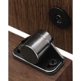 thumbnail image 1 of Imán para puerta de armario, 8 piezas, imán negro para puerta de armario con tornillos, cierres magnéticos de aleación de Zinc, imán fuerte para puerta Ti, 1 of 5