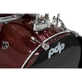 thumbnail image 4 of PDP by DW Encore Complete 5-Piece Drum Set With Chrome Hardware and Cymbals Ruby Red, 4 of 5