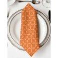 thumbnail image 2 of Cloth Napkins Set of 2 - 20x20 Inches, Orange Morocco Washable Reusable Table Napkins, Geometric Leaf Diamond Lattice Abstract Soft & Absortbent Dining Napkin for Party Wedding Hotel Restaurant, 2 of 8
