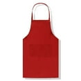 thumbnail image 1 of Zootealy Apron Pure Color Kitchen Apron Big Pocket Adult Apron Kitchen Accessories 1pcs, 1 of 8