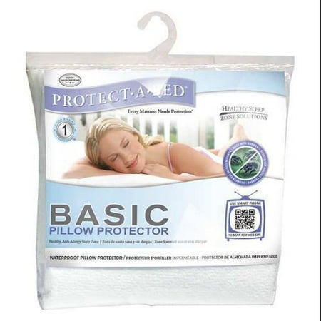 Protect A Bed Bas0166 Pillow Protector Standard Poly Pk6