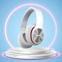 Ckraxd Bluetooth Headset Gaming Headphones 5.0 Foldable Stereo Noise Cancelling Mic Comfortable Design for PS5 PC Laptop 3.5mm Devices