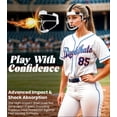 thumbnail image 4 of Exxact Sports Softball Face Mask Girls Youth & Adult, Protective Lightweight Fielders Mask Softball For Enhanced Performance (Dark Green, Youth), 4 of 7