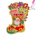thumbnail image 1 of (BT084) Pegatinas Decorativas Diamantes Punto DIY Pegatinas Decorativas Creativas Navidad para Pared Pegatinas Vidrio, 1 of 9