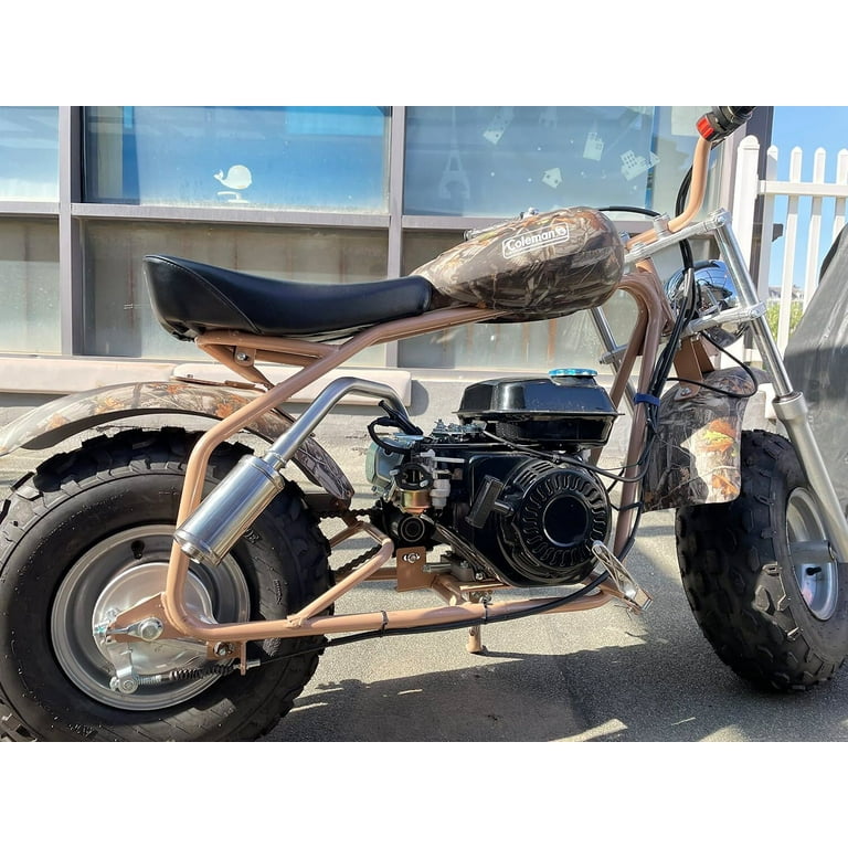 Jrl Muffler for Coleman Powersports Easy to Install Mini Bike Motorcycle Parts with 1x Exhaust Pipe