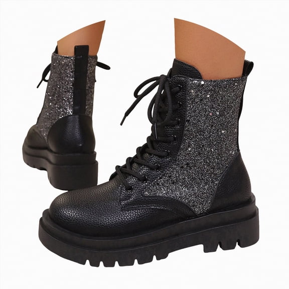 Rotm Women Boots Womens Knee High Boots Pointed Toe Suede Boots Chunky Heel Slouchy Shoes Tall Fall 2025 Side Zipper Black,Size 9.5