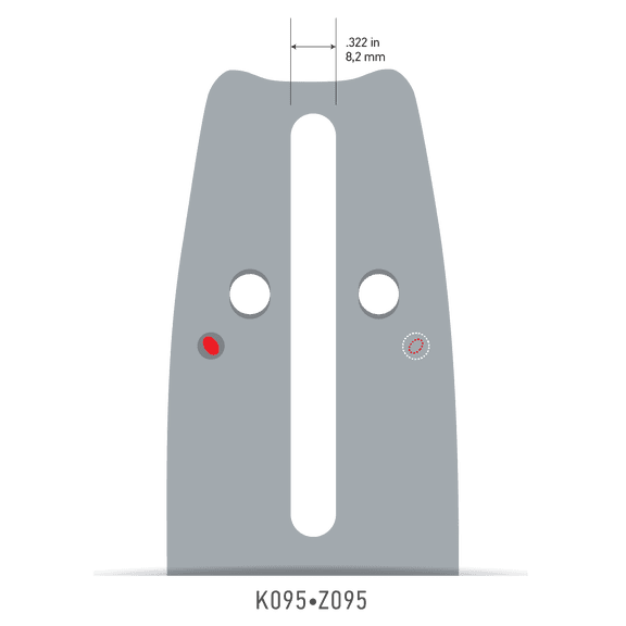 Oregon 18" Speedcut Guide Bar, .325" | 180TXLGK095