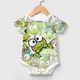 thumbnail image 3 of Keroppi Baby Bodysuit Boy Girl Clothes Soft Newborn Infant Outfit Short Sleeve Romper, 3 of 8
