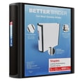 thumbnail image 1 of Binder Staples 702874, 7,6 cm, 3 anillos Better Black (15126 cc), 1 of 8