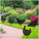 thumbnail image 4 of Juego de 5 gallinas zhang ming Decoración de jardín 25 cm x 20 cm, 4 of 5