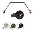 thumbnail image 1 of Matthias 13/16" Bay Window curtain rod 20"-36", 38"-72" - Cocoa, 1 of 4