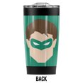 thumbnail image 2 of Green Lantern Head Stainless Steel Tumbler 20 oz Coffee Travel Mug/Cup, Vacuum Insulated & Double Wall with Leakproof Sliding Lid | Great for Hot Drinks and Cold Beverages, 2 of 7