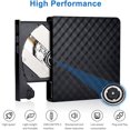 External CD DVD Drive/Burner Portable ROM Rewriter Writer Duplicator