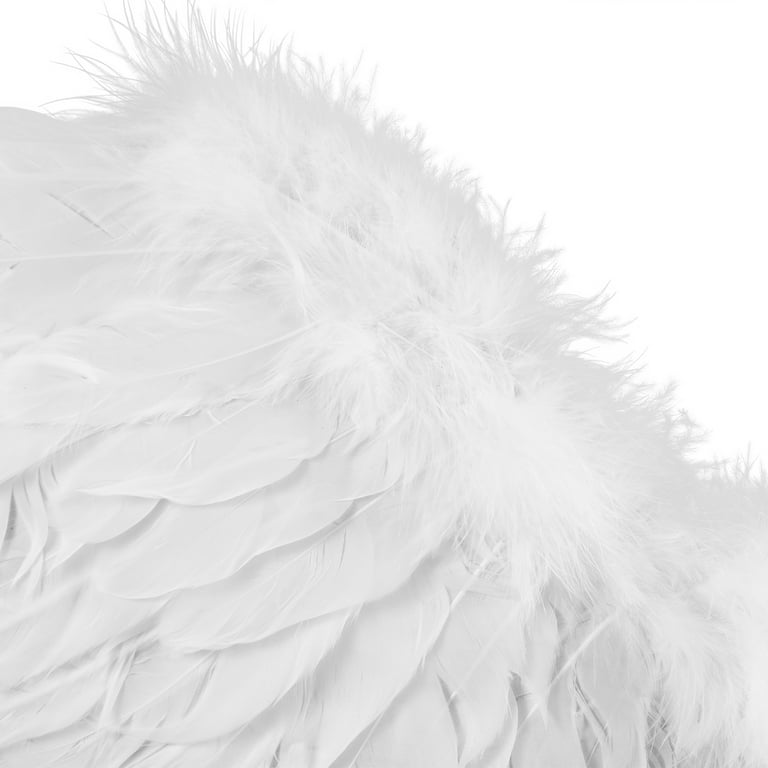 20H Furry Fabric Angel Wings