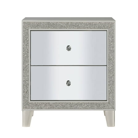 Newboti Furniture Champagne 2-Drawer Nightstand 23665