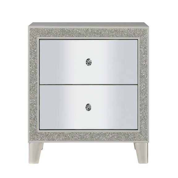 Newboti Furniture Champagne 2-Drawer Nightstand 23665