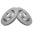 thumbnail image 2 of TRQ Front Brake Rotors Set Vented Premium G-Coated Fits Select 2009-2015 Toyota Venza, 2 of 6