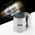 thumbnail image 2 of CARTTOU Stainless Steel Joint Band Clamp U-shaped Universal Exhaust Pipe Clamp High Temperature Resistance, 2 of 7