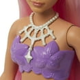 thumbnail image 5 of Barbie Dreamtopia Mermaid Doll with Curvy Body, Pink Hair & Tail & Tiara Accessory, 5 of 7