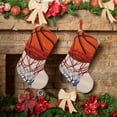 thumbnail image 6 of Lsque Basketball Shot Pattern 18 Inch Christmas Stockings, Festive Holiday Stocking for Christmas Decorations Holiday Decor, 6 of 8