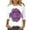 White, variant on Fesfesfes Women T Shirt Womens Fashion 3/4 Sleeve Retro Round Neck Easter Printed Loose Tops Blouse 3/4 Sleeve Womens Work Clothes M(US:6)