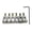 Silver, variant on Gieenan Electric Guitar Bridge for Intense Playing