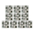 Wall Sticker Clearance! Faolaxy 10Pc 3D Crystal Tile Stickers Diy