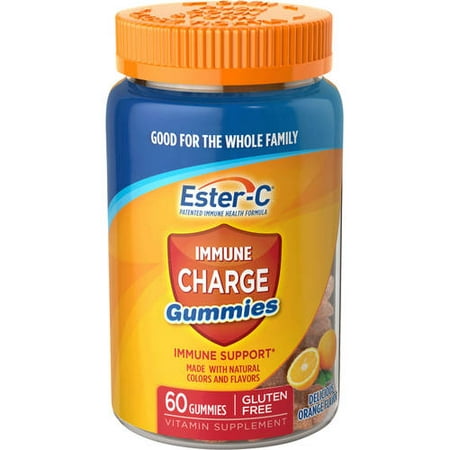 Ester-C Immune Charge Gummies Vitamin Supplement, 60