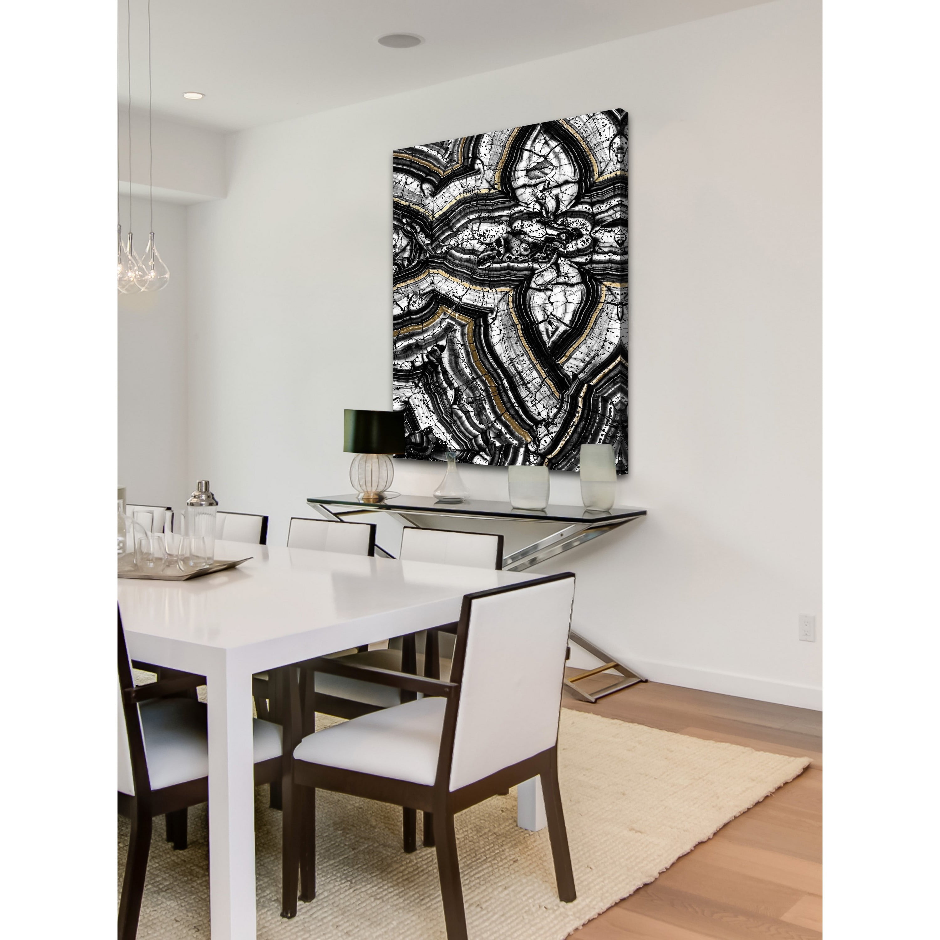Marmont Hill - "Layer Fragments" Painting Print on Wrapped Canvas