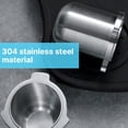 thumbnail image 3 of Tasse Doseuse de Poudre de Café 54 mm avec Sortie de Poudre Indépendante et Conception Suspendable à Double Oreille, Outil de Distribution de Café Espresso à Pression en Acier Inoxydable 304, Compatible avec Breville Série 8, 3 of 9