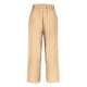 thumbnail image 5 of Amzcrzy Pantalones De Lino Mujer Capri Rayas Moda Pierna Recta Ligeros Holgados Casuales Playa Vacaciones Verano Con Bolsillos Tallas S-2XL Amarillo, 5 of 5
