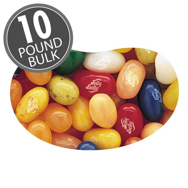 Jelly Belly Fruit Bowl Jelly Beans 10 lb Bulk Genuine, Official