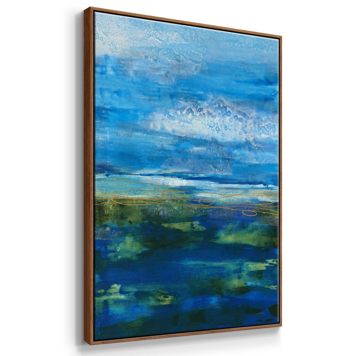 Island Groove Framed Premium Gallery Wrapped Canvas - Ready to Hang