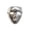 A001- Style A, variant on Halloween Mask, Disco Ball Full Face Mask, Mask for Masquerade Party, Mask, 8X7 Inch Reflective Mirrored Glass Surface Cover for Edm Festival, Stage Performance, Disco Rave,