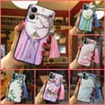 thumbnail image 4 of LYM-Phone Case For MOTO G Stylus 5G 2024, Shockproof Anti-dust Waterproof Back Cover Bell Durable Protective Silicone Anti-knock TPU Chinese Style Soft case Dirt-resistant Tassel, 4 of 9