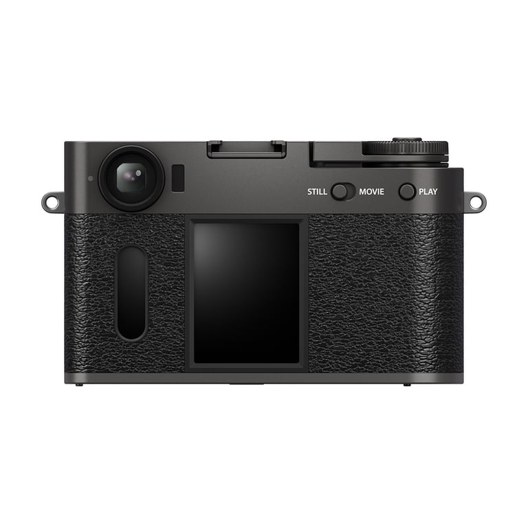 Fujifilm X half Digital Camera, Charcoal Silver, Free Accessories