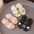 thumbnail image 5 of BOBOGOJP Toddler Girl Sandals - Little Girl Easter Summer Dress Shoes Lightweight Open Toe Beach Holiday Pink for 13, 5 of 5